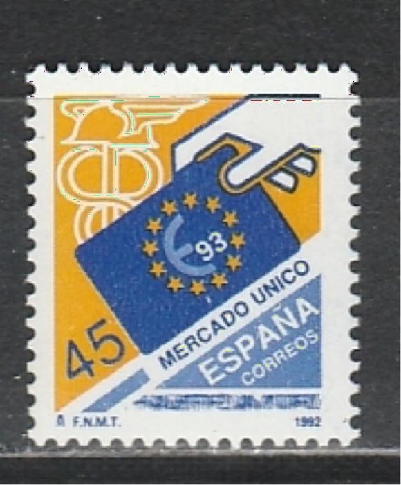 Испания 1992, Европейский Внутренний Рынок, 1 марка